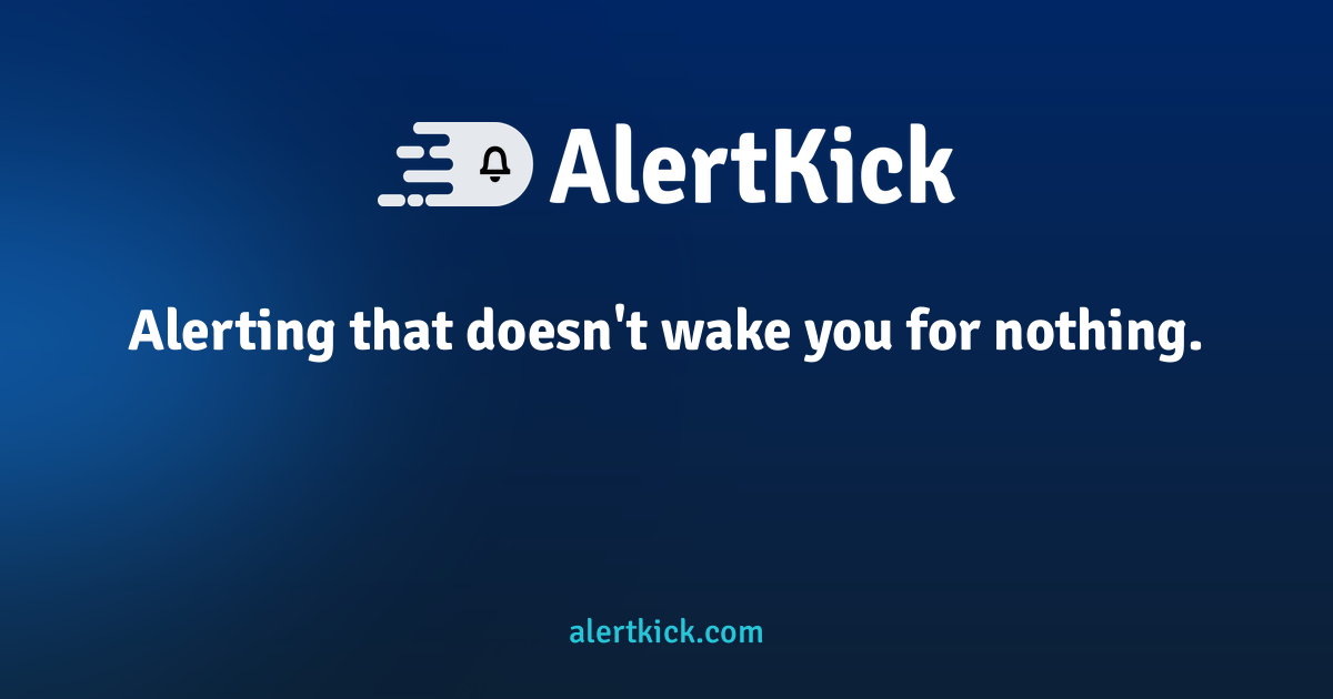 AlertKick screenshot 1